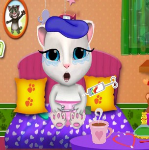 Play Talking Angela Accident Game