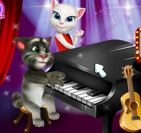 Play Tom And Angela Piano Serenade Game