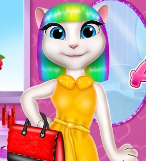 Play My Talking Angela Hot Date Game