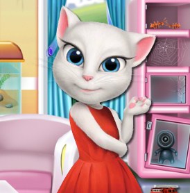 Play Talking Angela House Fix Game