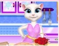 Play Talking Angela Perfect Pie Game