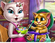 Play Angela Toddler Feed Game